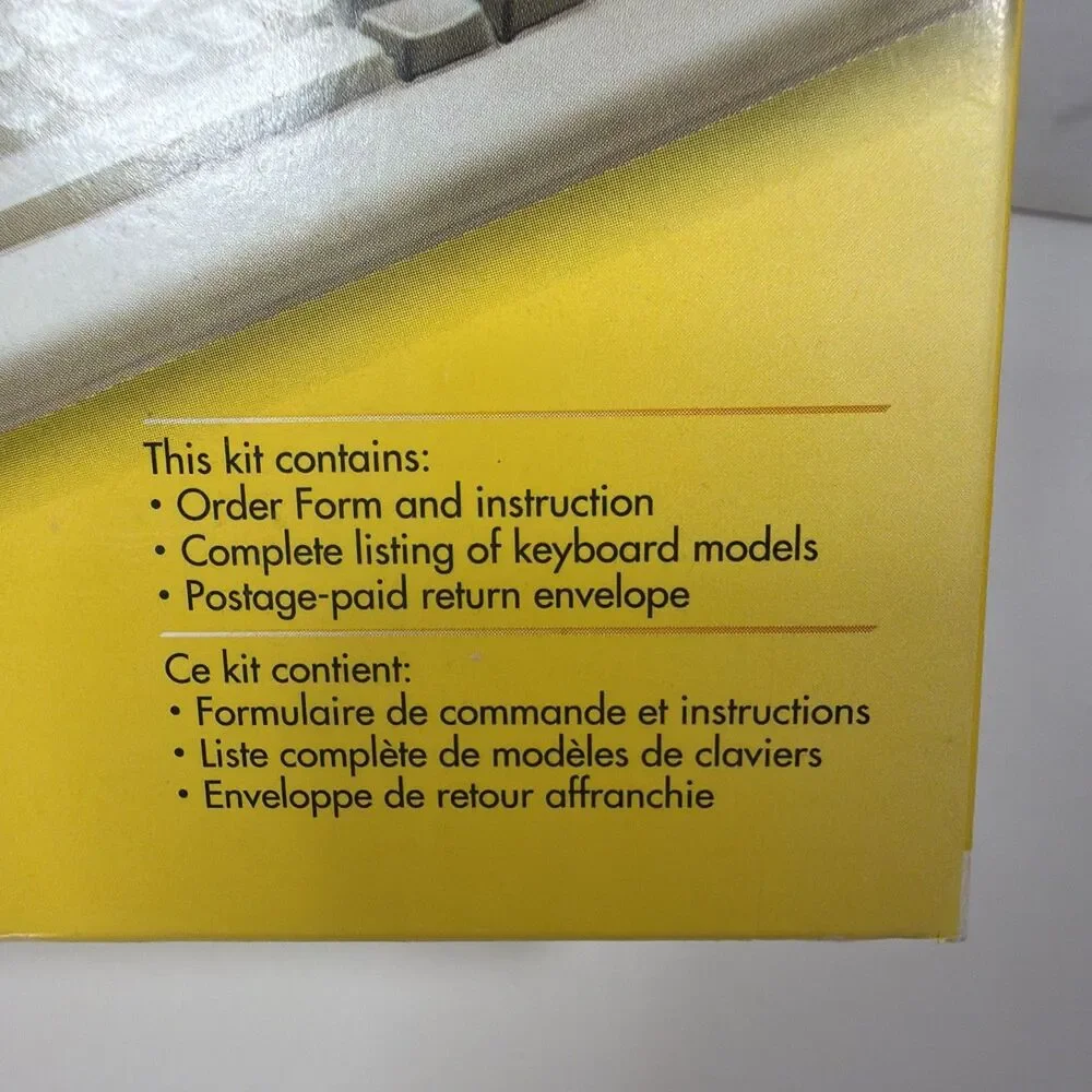 Fellowes Custom Keyguard Keyboard Cover PAID Mail Order Kit 99680 077511996801
